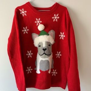 Cute Puppy Christmas Sweater